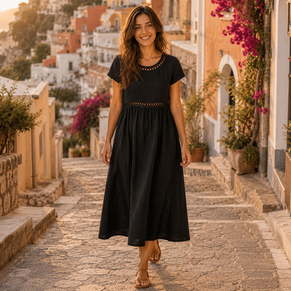 Celeste™ | Vestido Lino