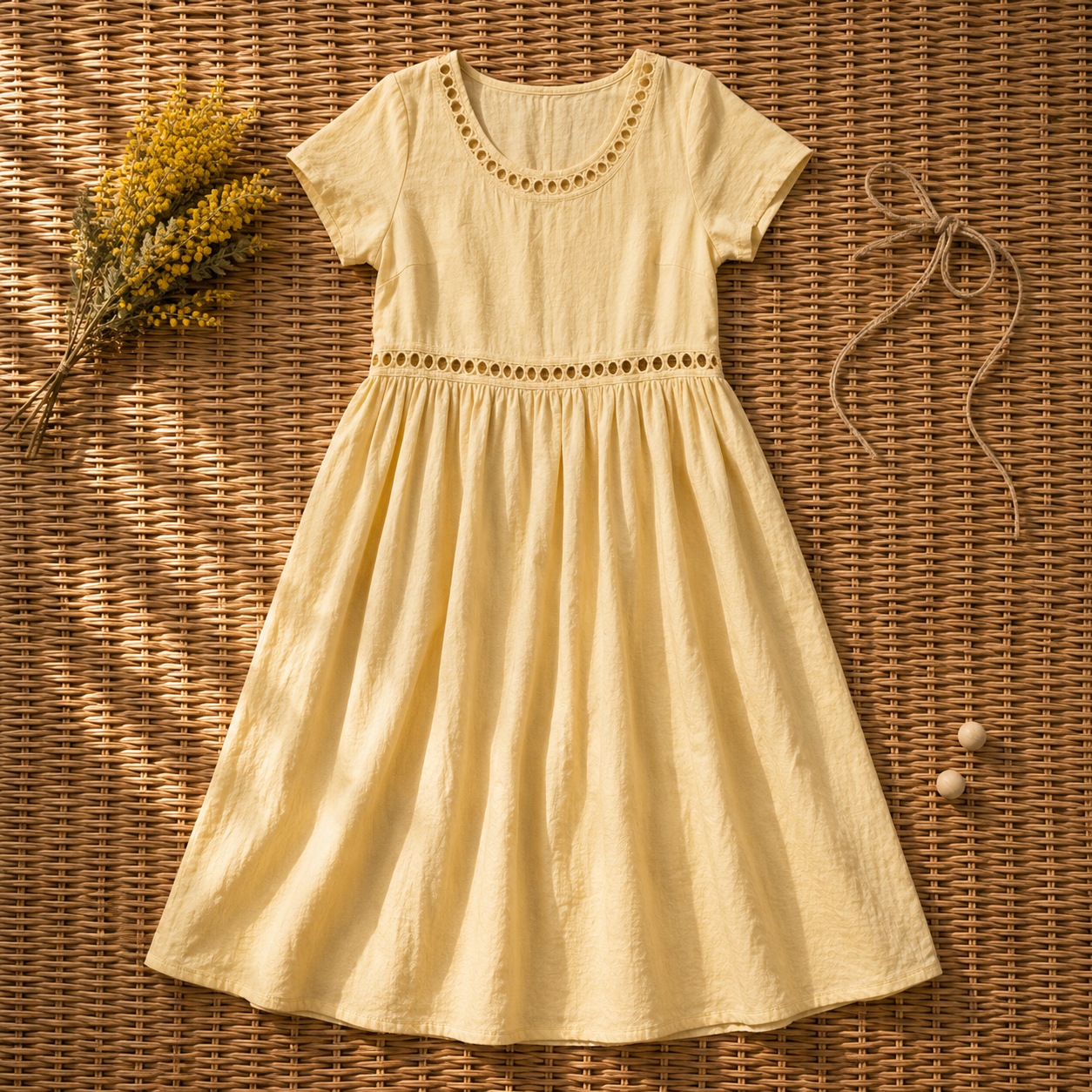 Celeste™ | Vestido Lino