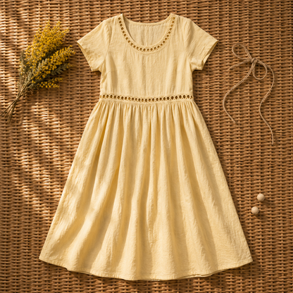 Celeste™ | Vestido Lino