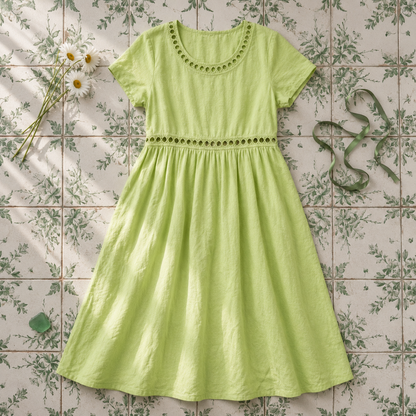 Celeste™ | Vestido Lino