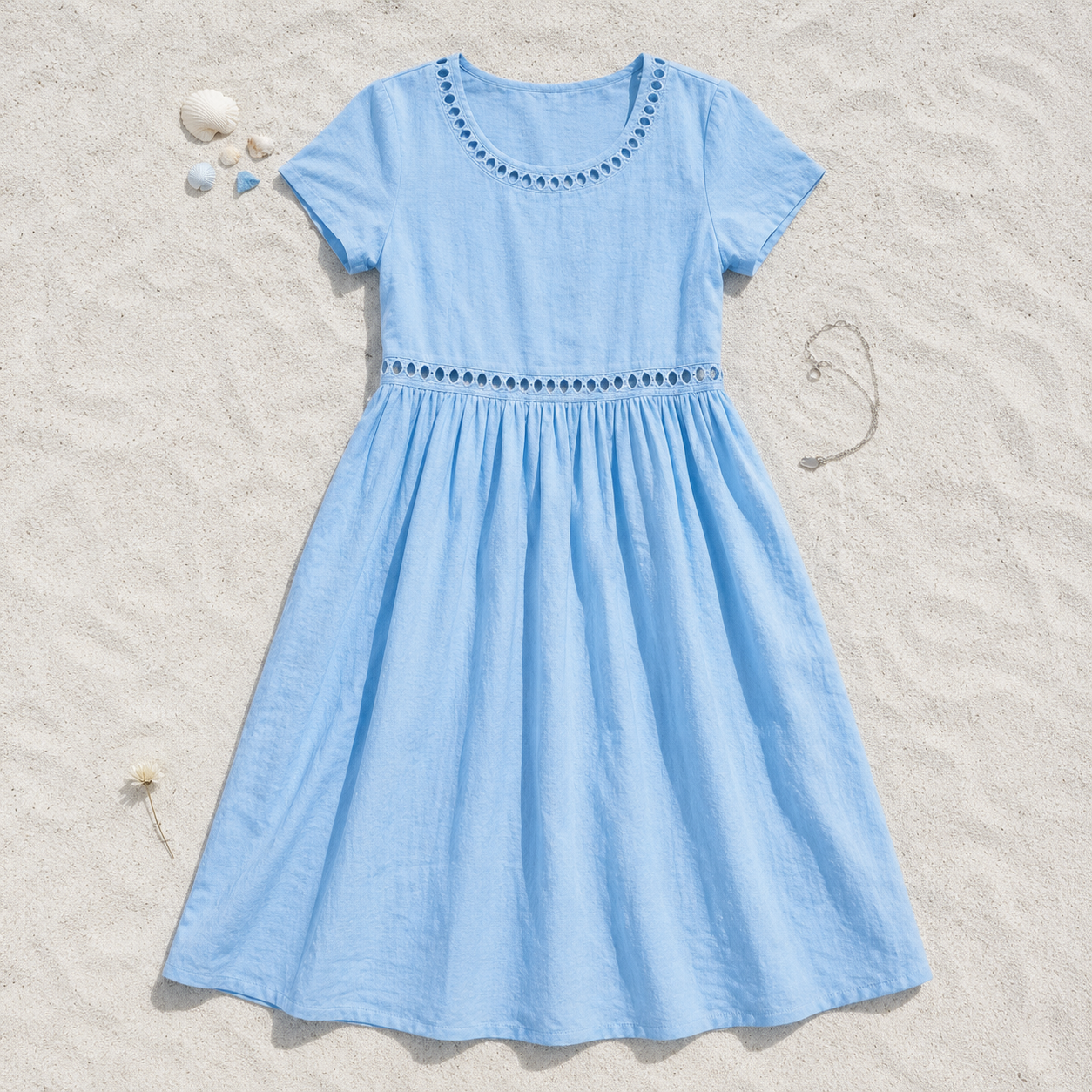 Celeste™ | Vestido Lino