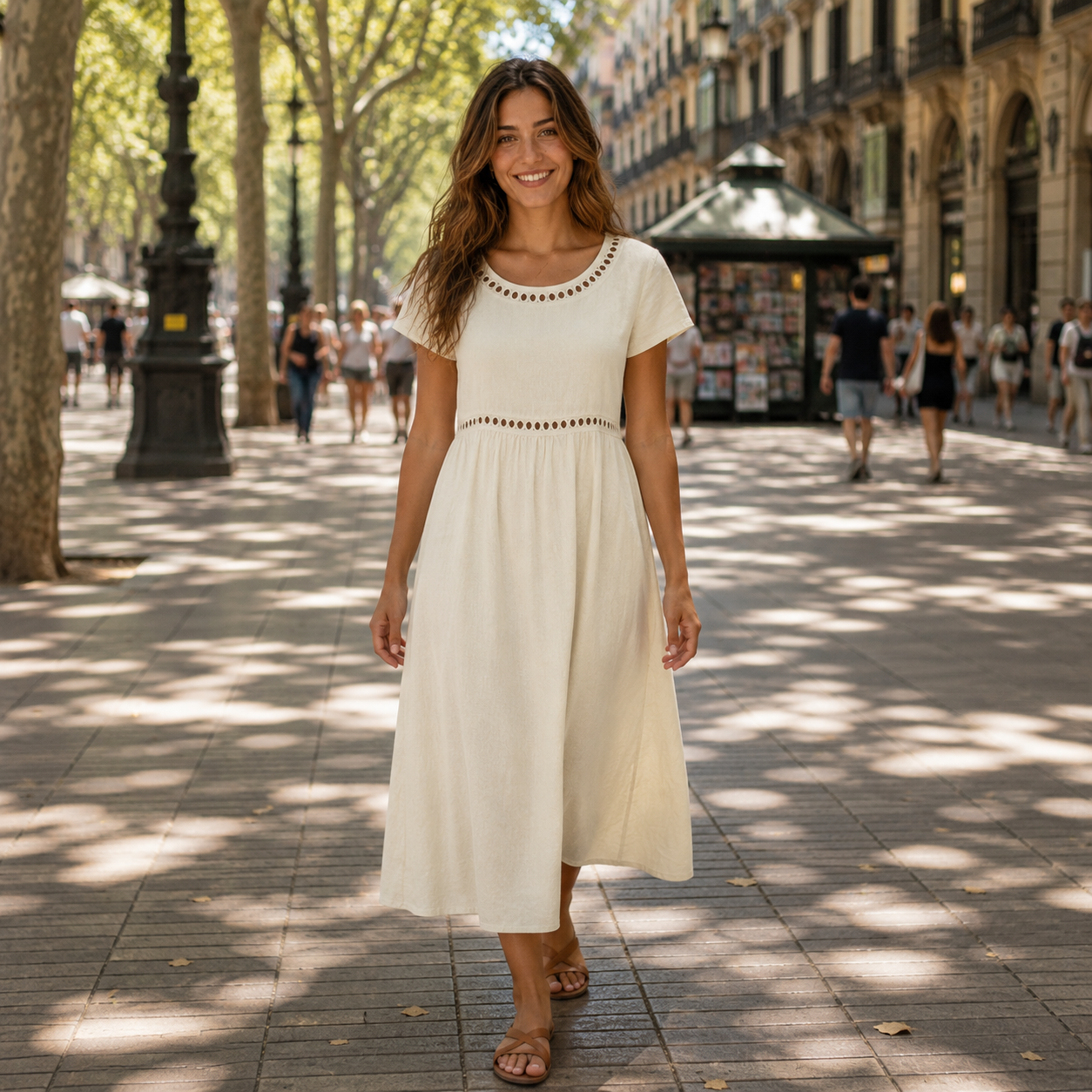 Celeste™ | Vestido Lino