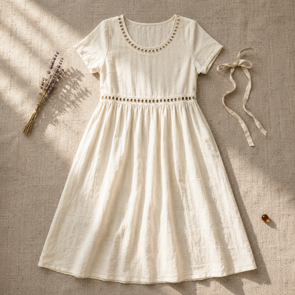 Celeste™ | Vestido Lino