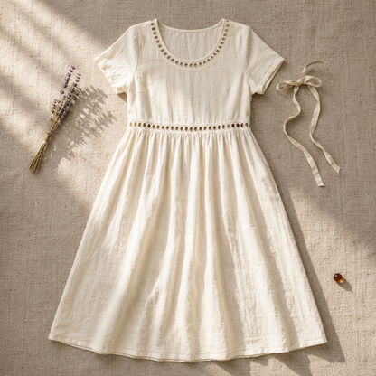Celeste™ | Vestido Lino