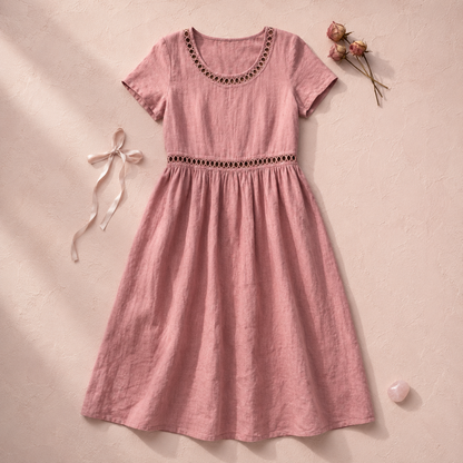 Celeste™ | Vestido Lino