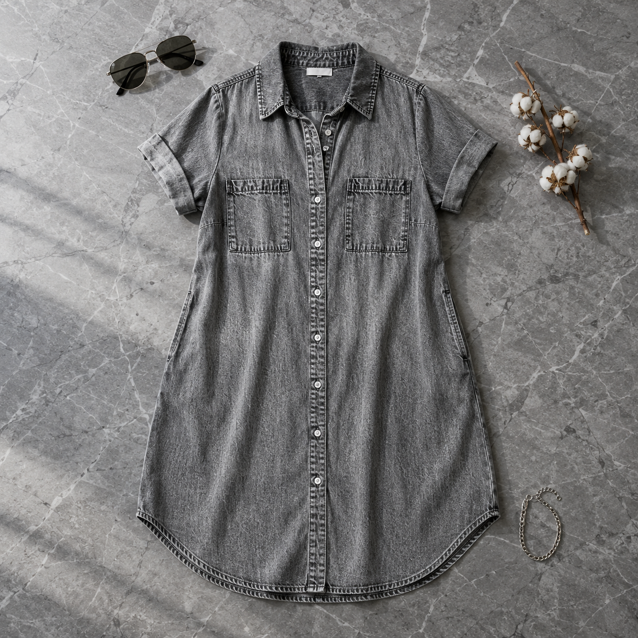 Isabella™ | Vestido Vaquero