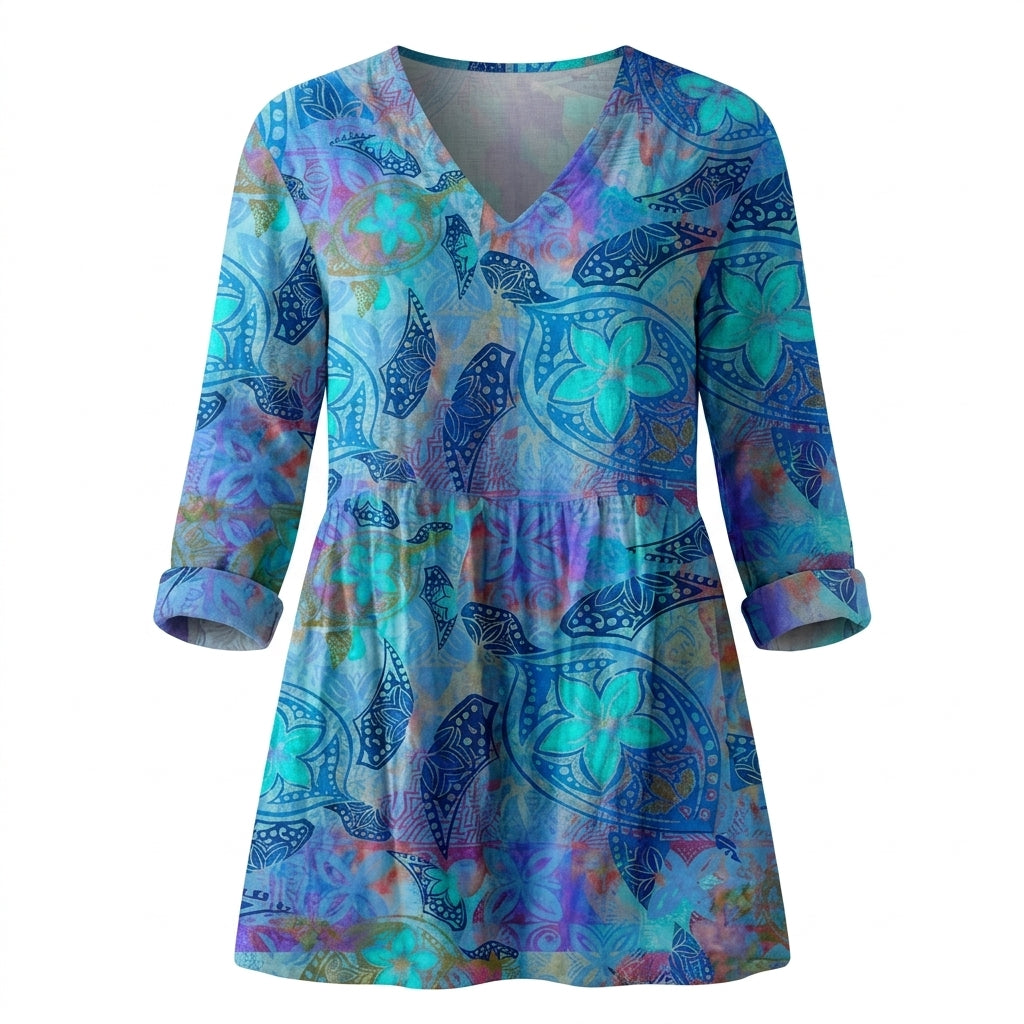 Julia | Blusa larga con escote en V