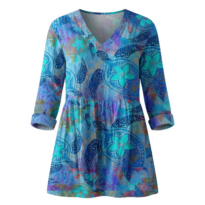 Julia | Blusa larga con escote en V