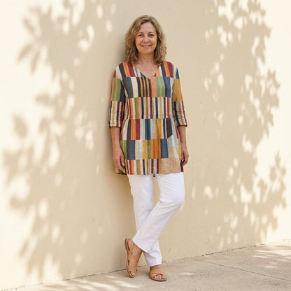Aurora | Blusa larga con escote en V